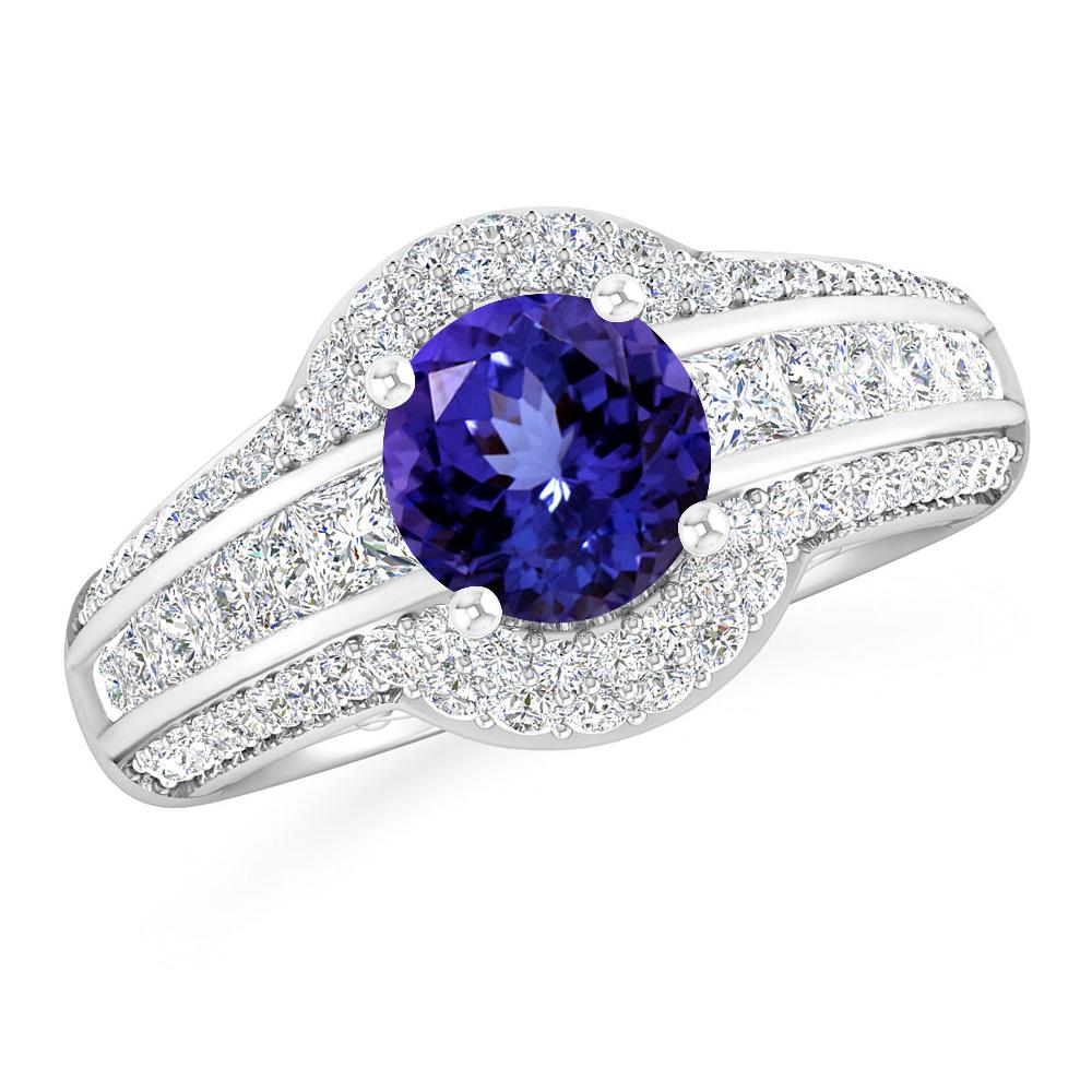 White Gold - Tanzanite