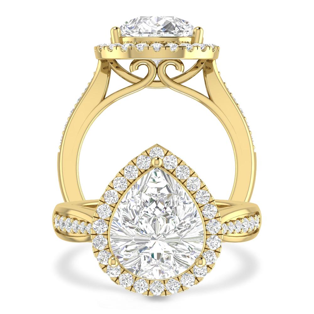 Yellow Gold - Pear