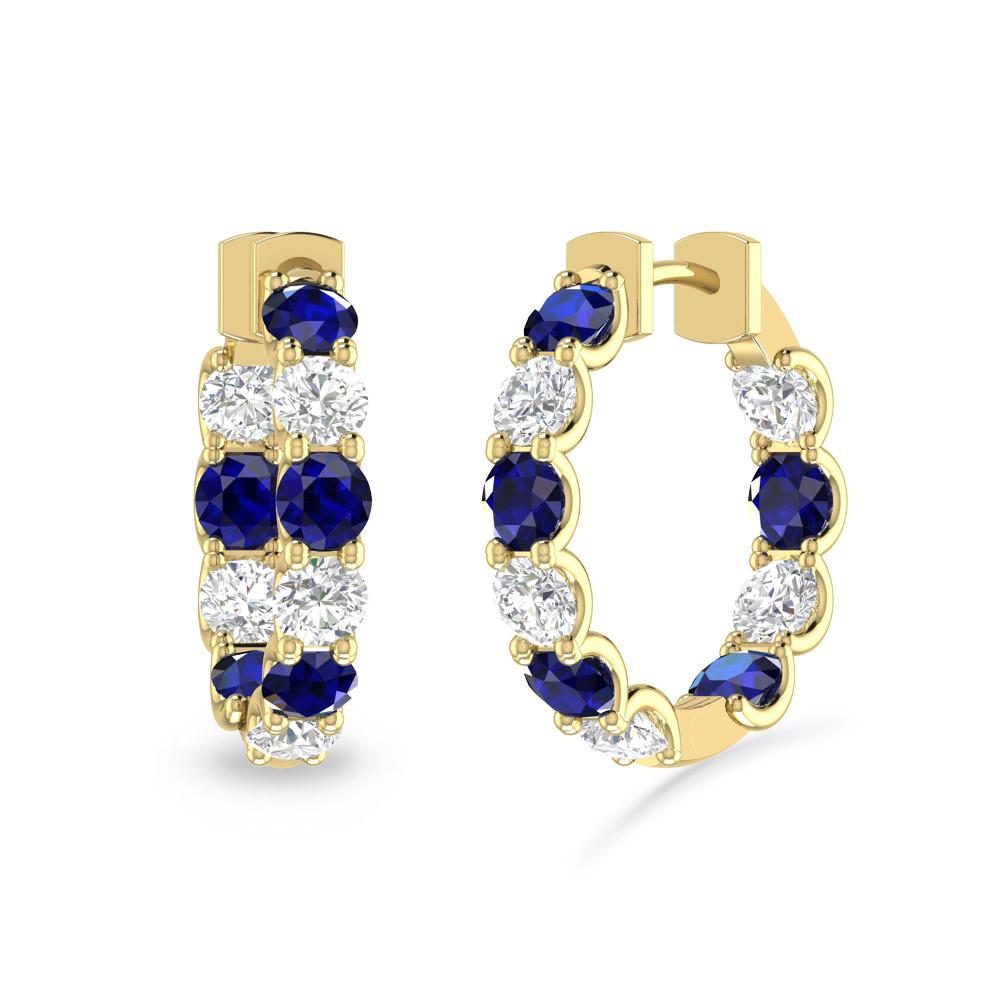 Yellow Gold - Sapphire