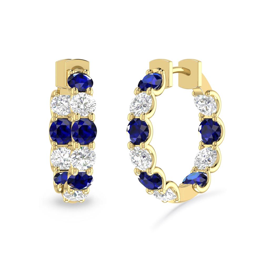 Yellow Gold - Sapphire