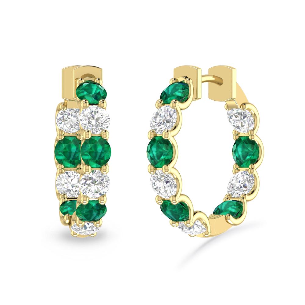 Yellow Gold - Emerald