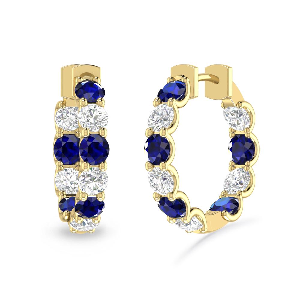 Yellow Gold - Sapphire