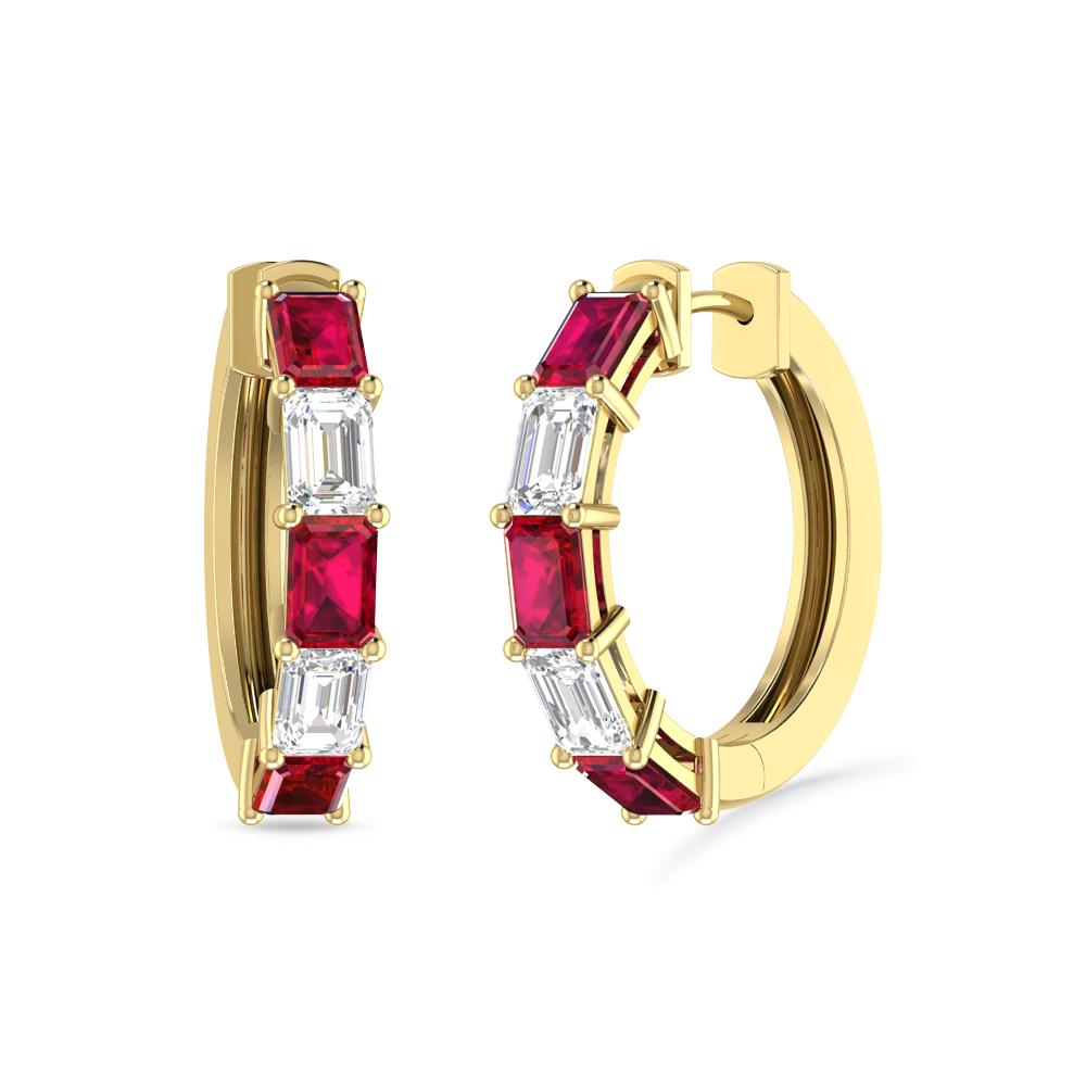 Yellow Gold - Ruby