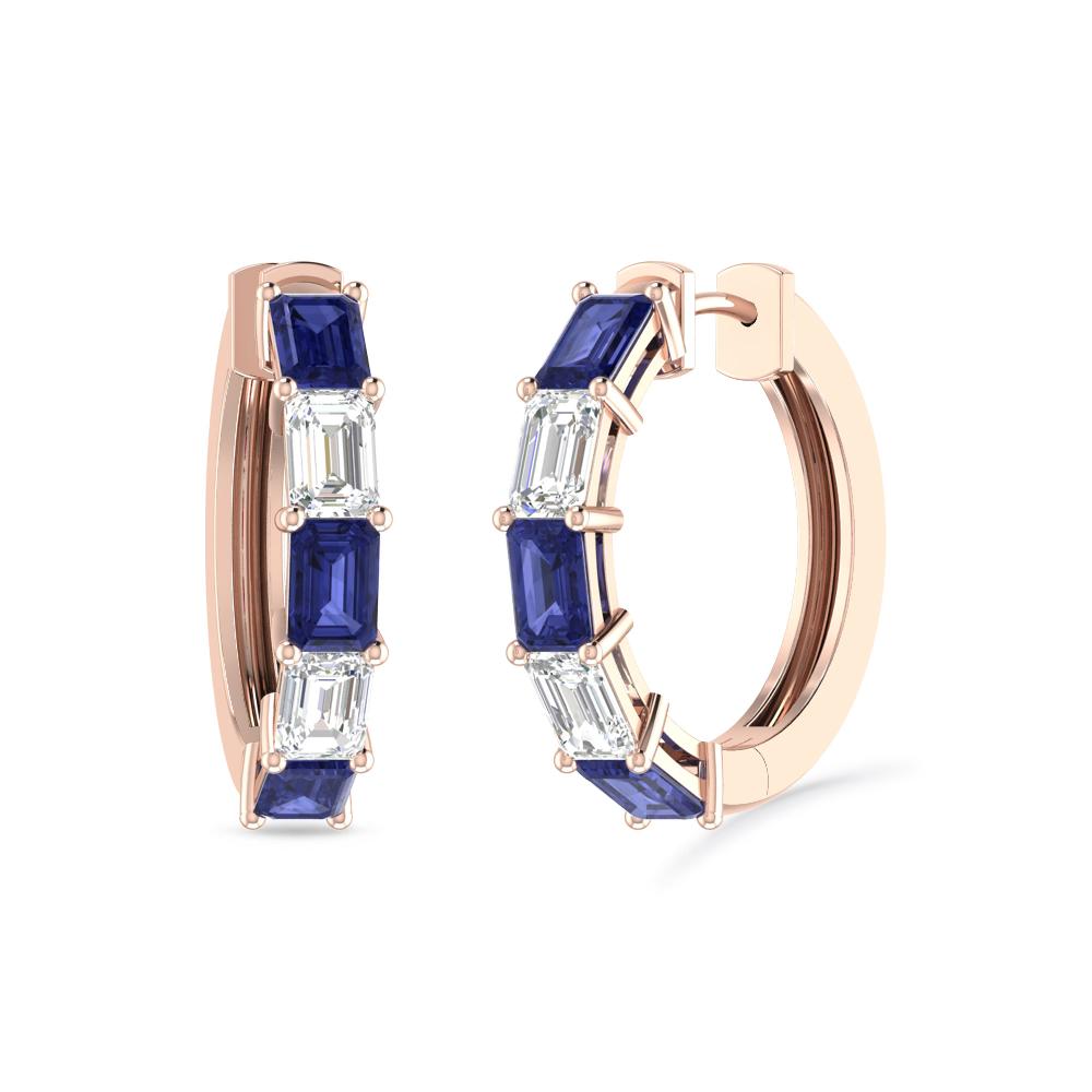 Rose Gold - Tanzanite