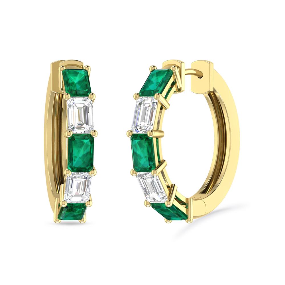 Yellow Gold - Emerald