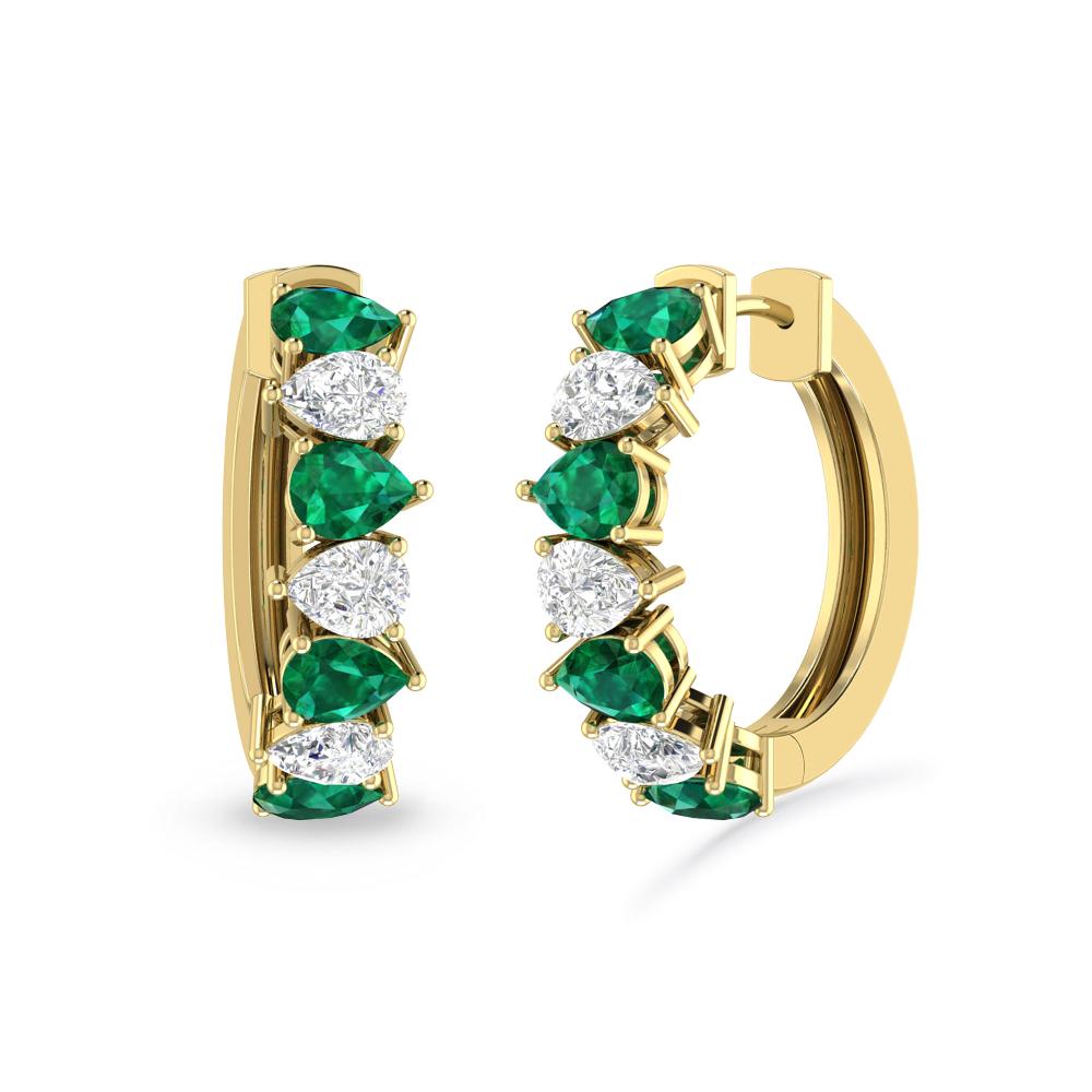 Yellow Gold - Emerald