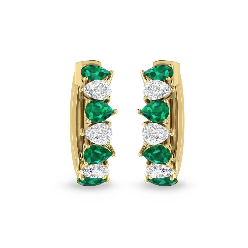 Yellow Gold - Emerald