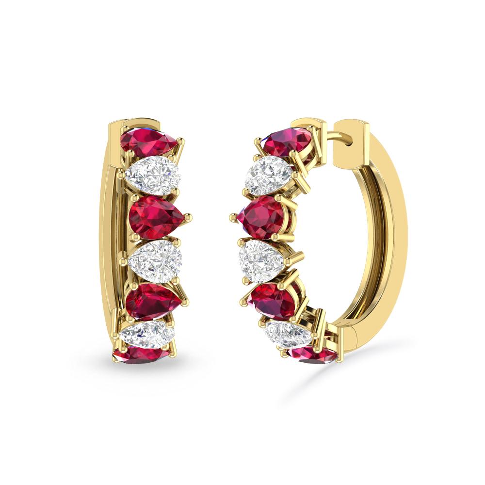 Yellow Gold - Ruby