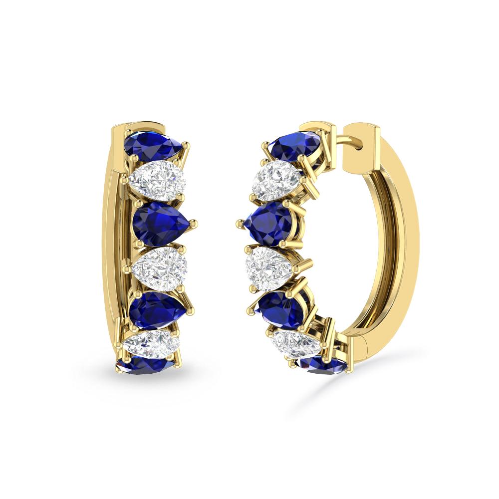 Yellow Gold - Sapphire