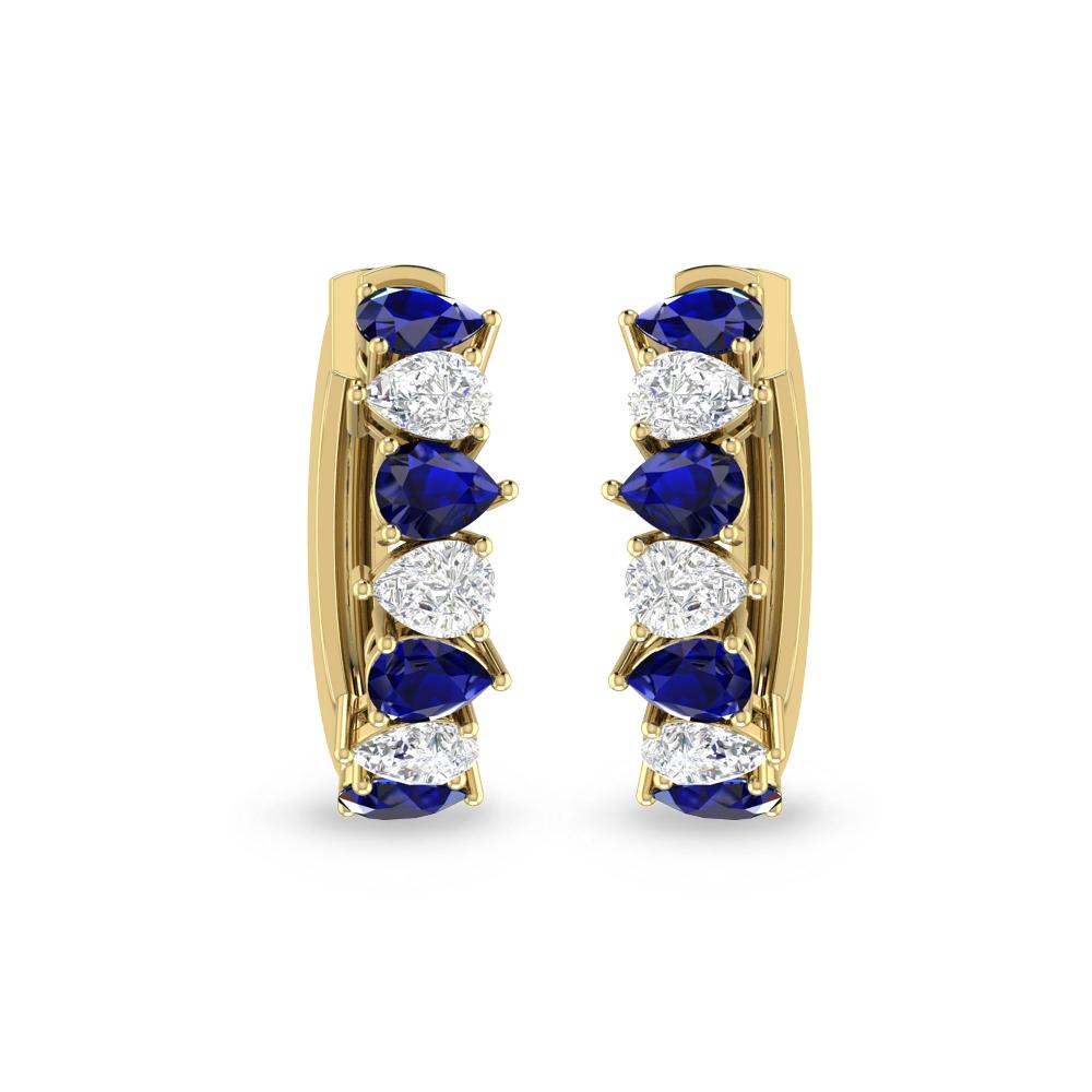 Yellow Gold - Sapphire