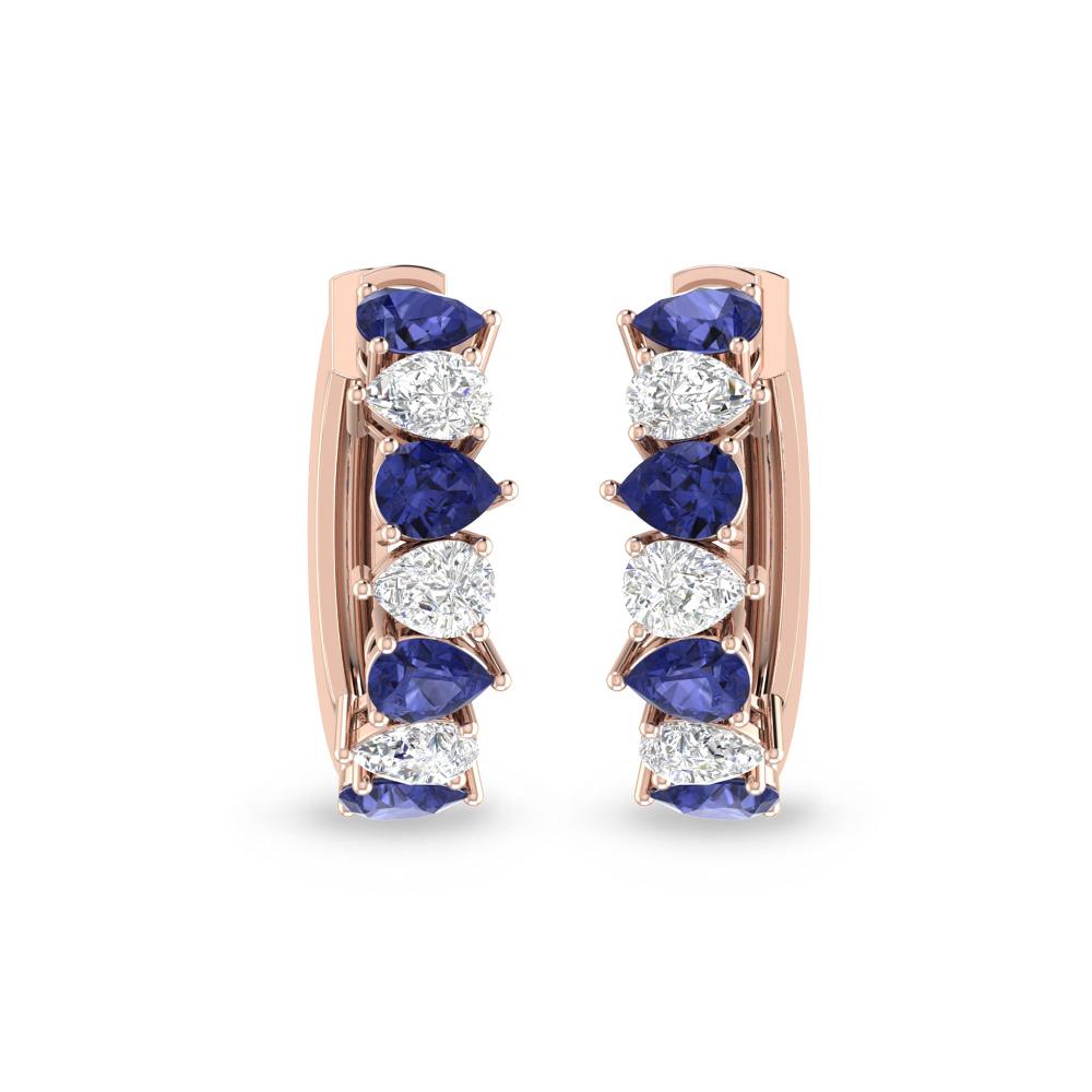 Rose Gold - Tanzanite