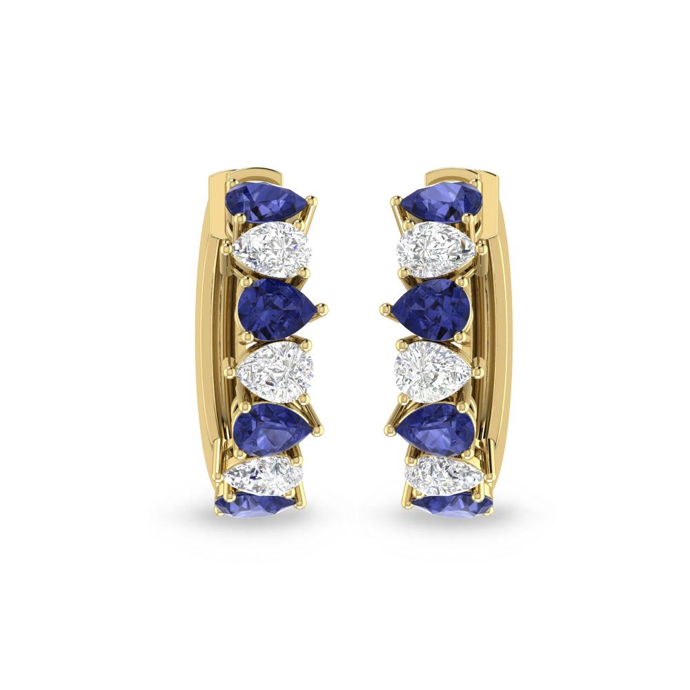 Yellow Gold - Tanzanite