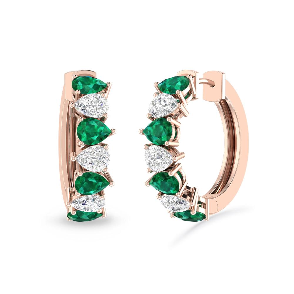 Rose Gold - Emerald