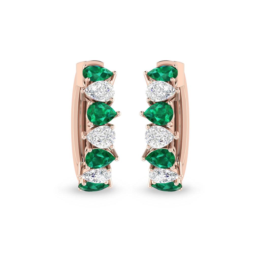 Rose Gold - Emerald