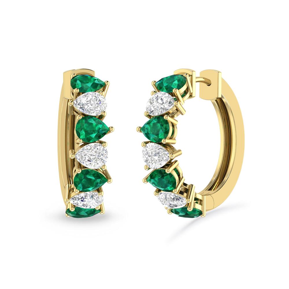 Yellow Gold - Emerald