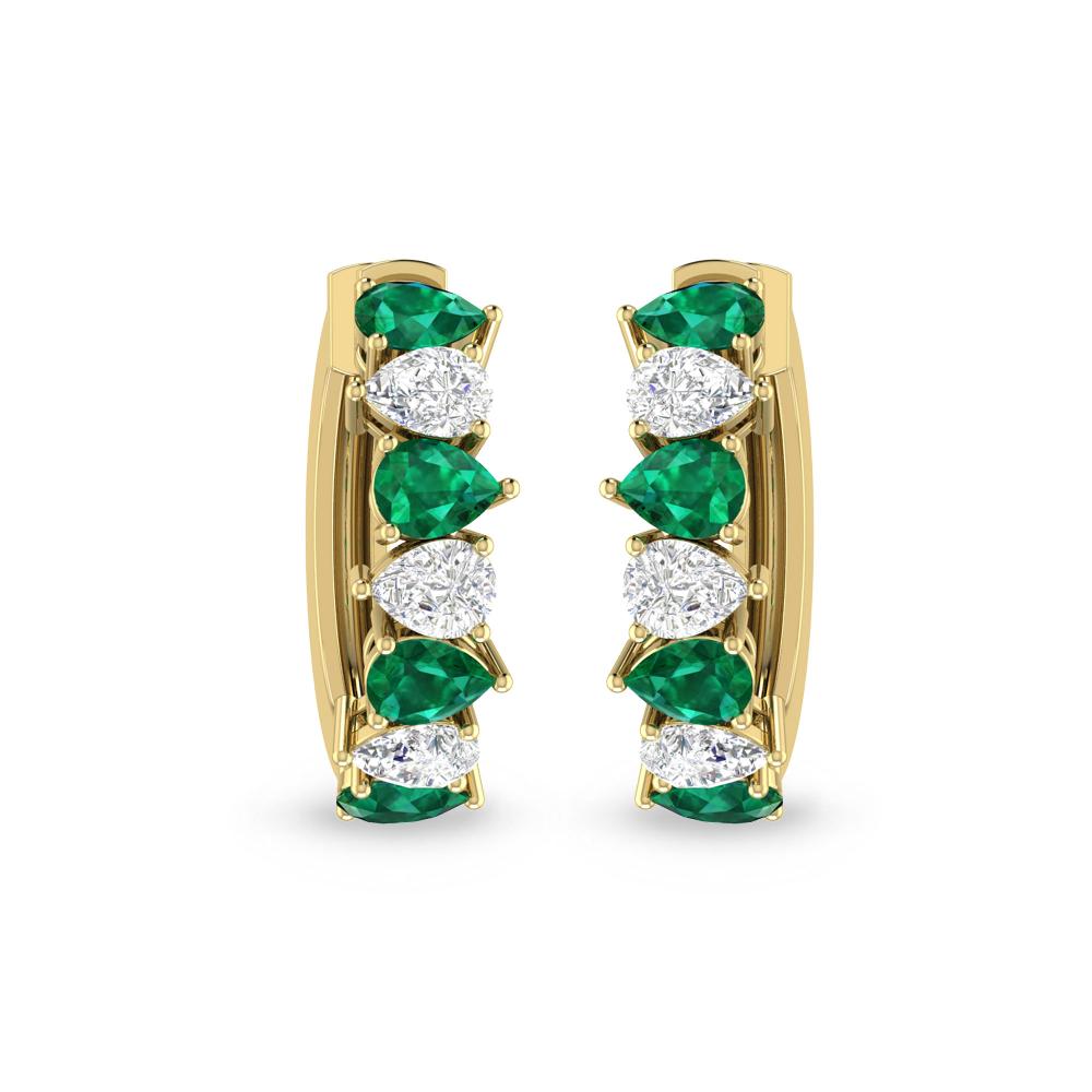 Yellow Gold - Emerald