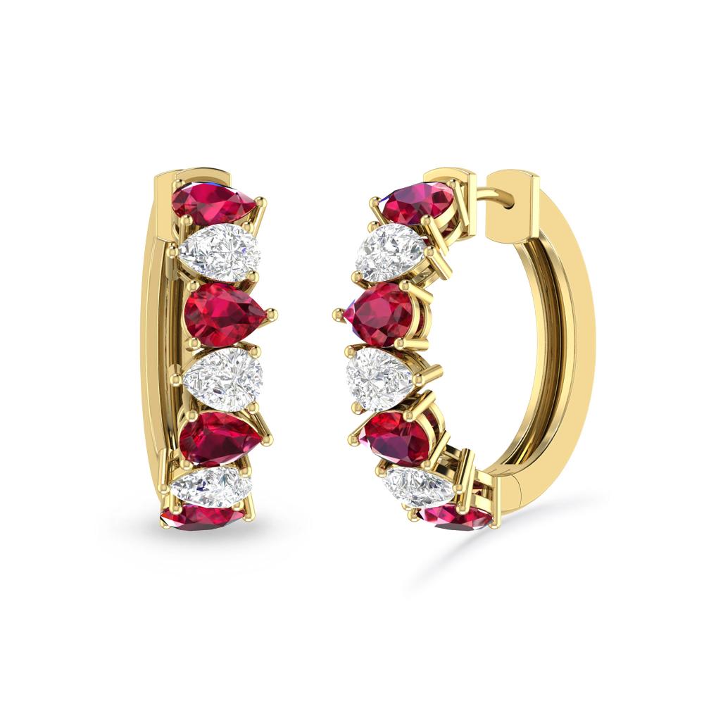 Yellow Gold - Ruby