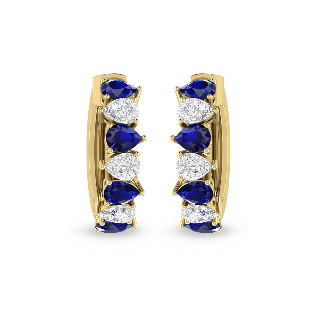 Yellow Gold - Sapphire