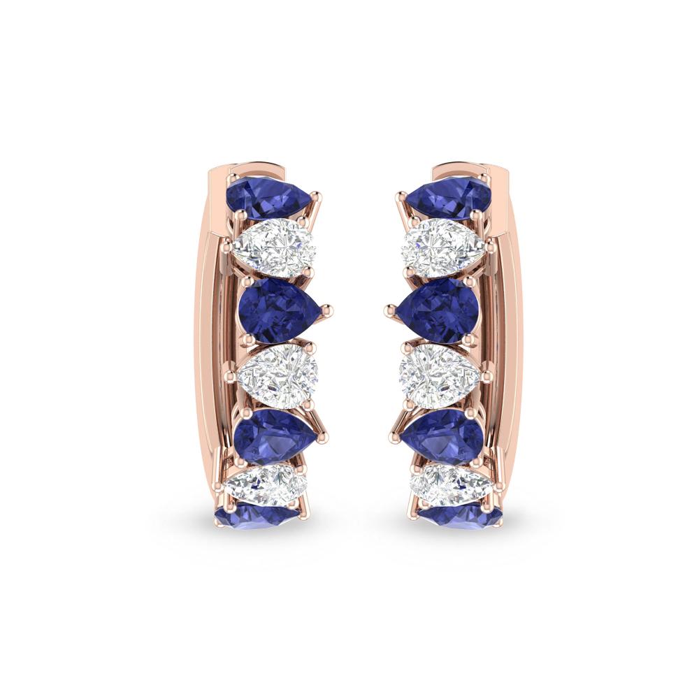 Rose Gold - Tanzanite