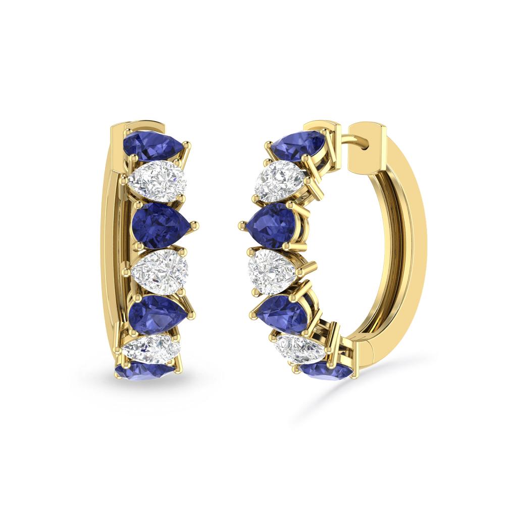 Yellow Gold - Tanzanite