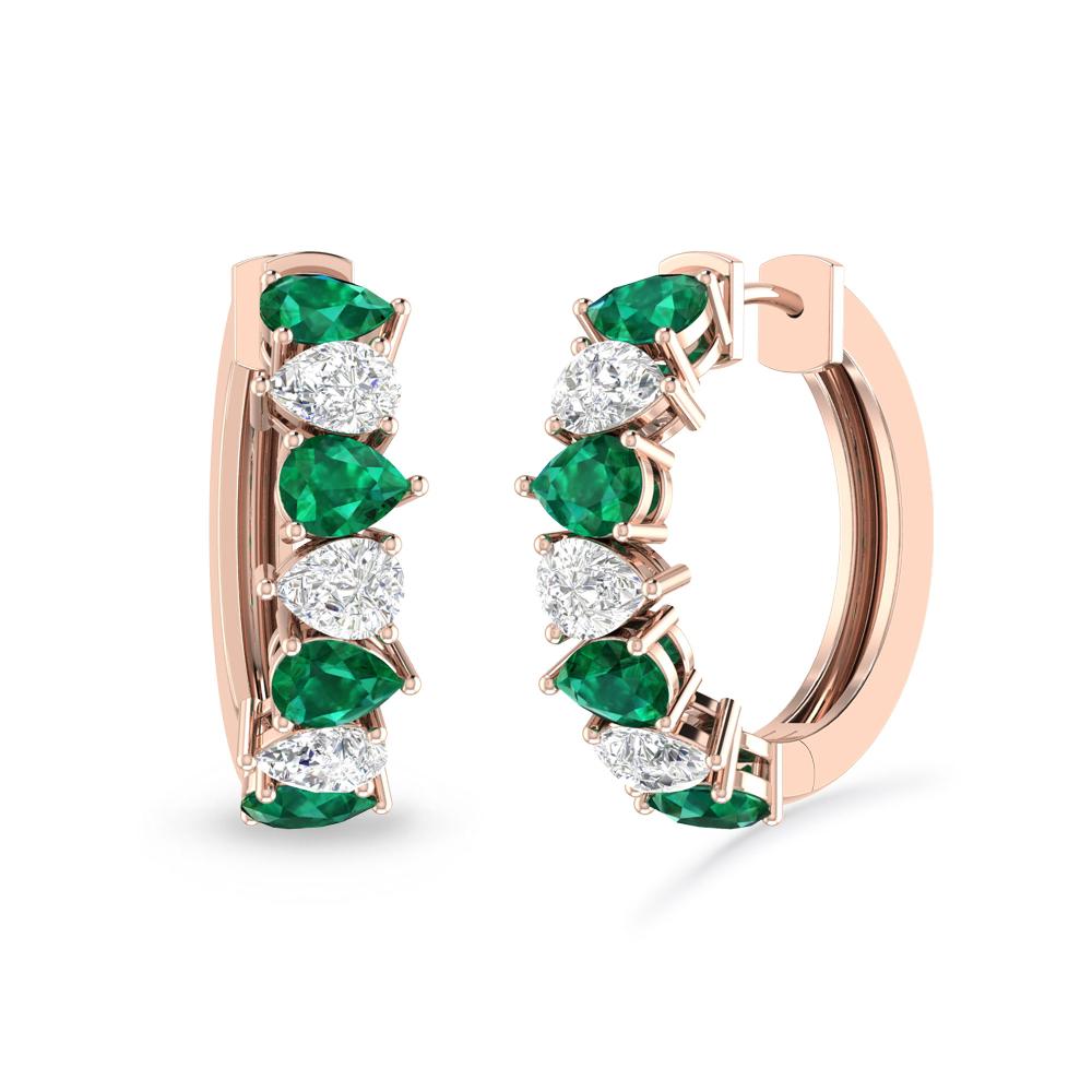 Rose Gold - Emerald