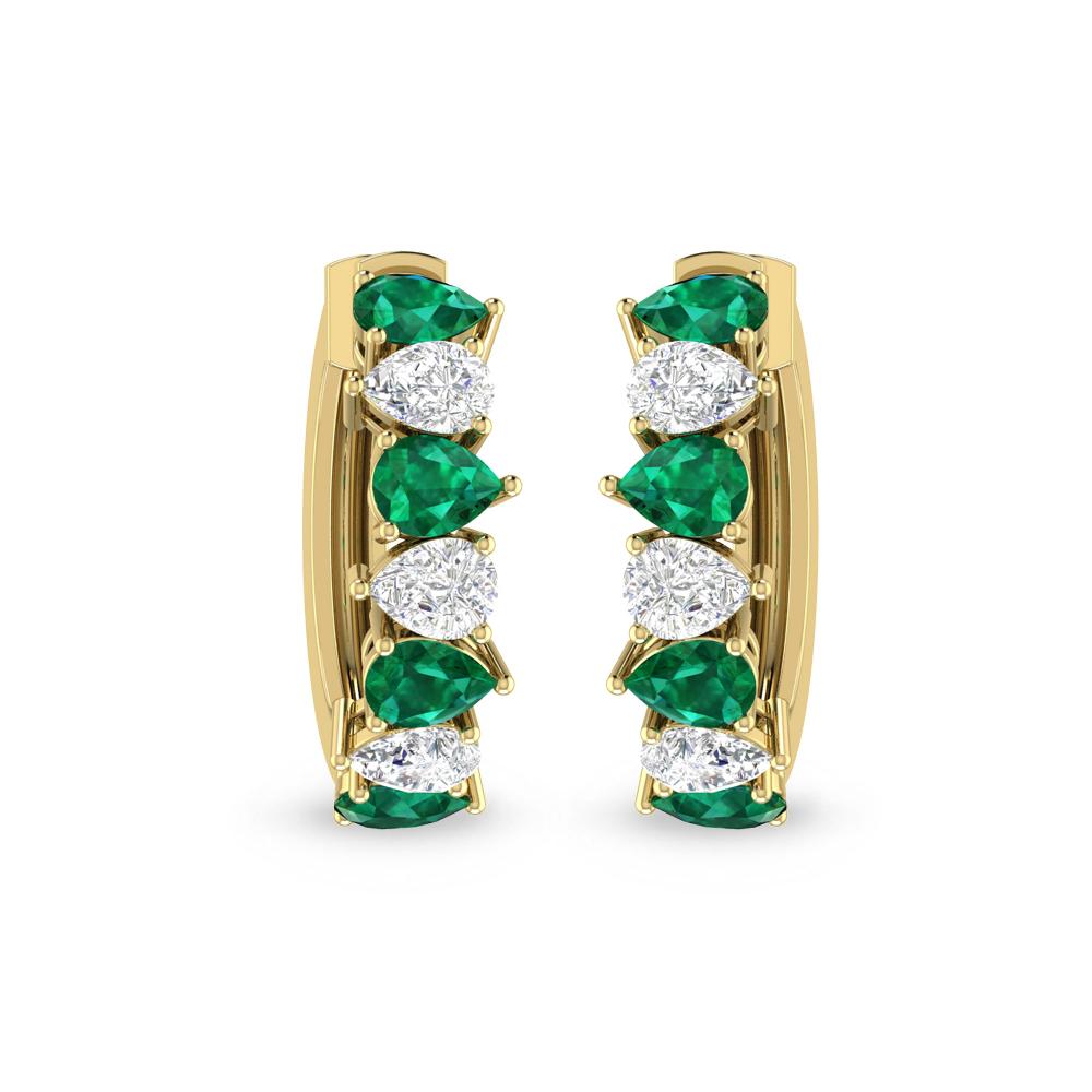 Yellow Gold - Emerald