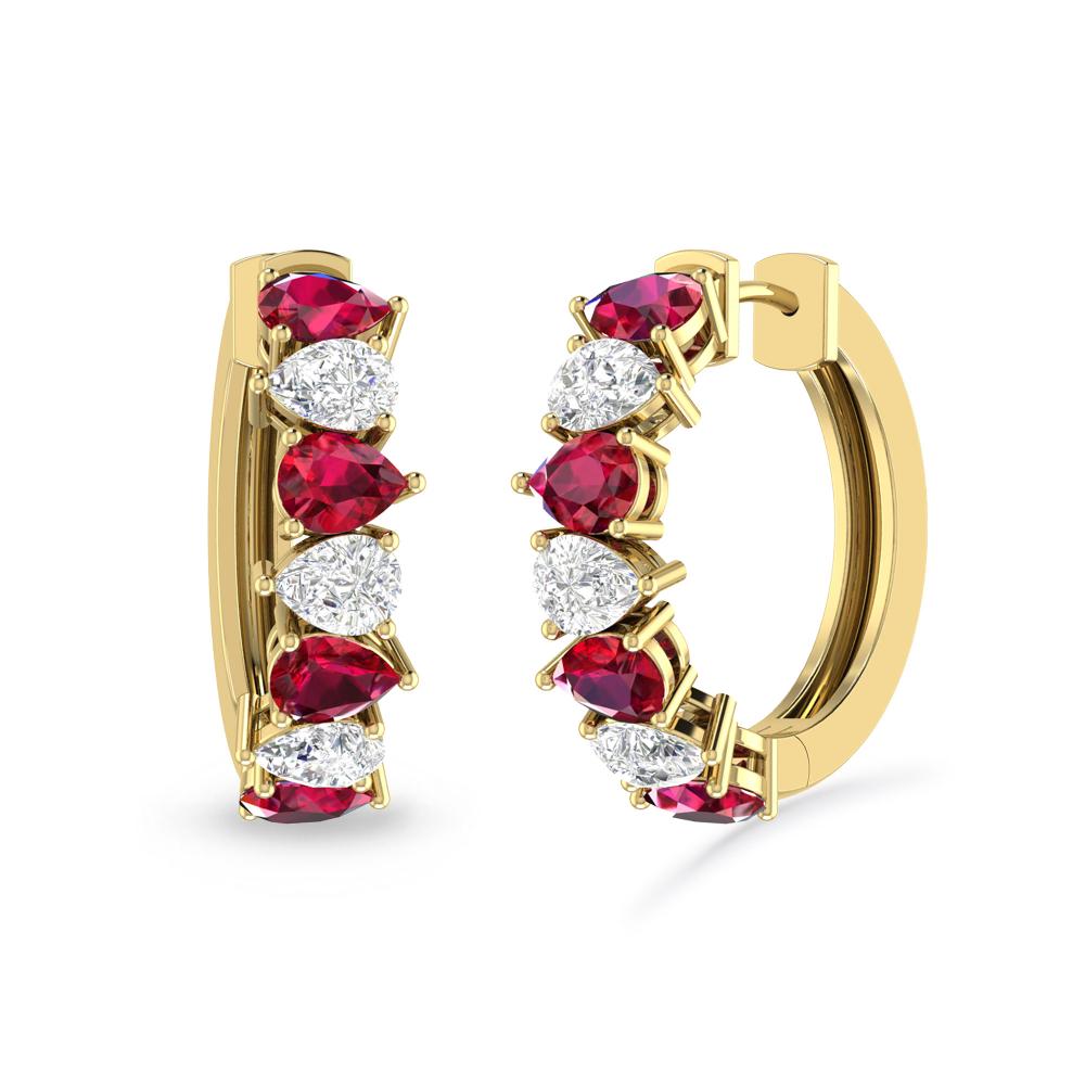 Yellow Gold - Ruby