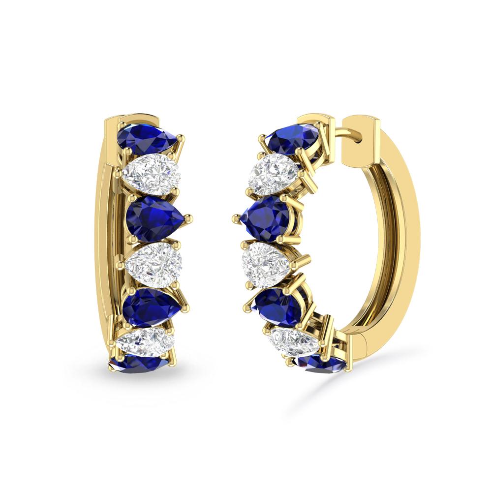 Yellow Gold - Sapphire