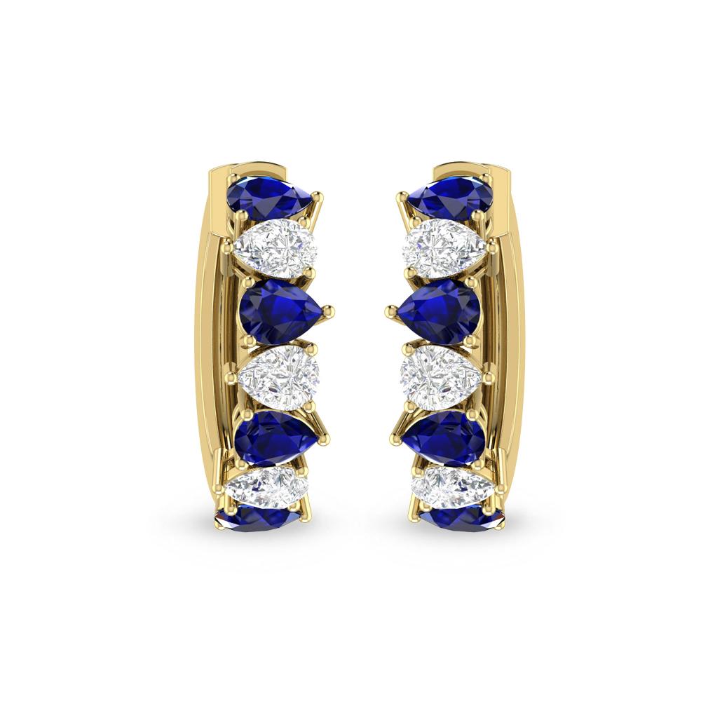 Yellow Gold - Sapphire