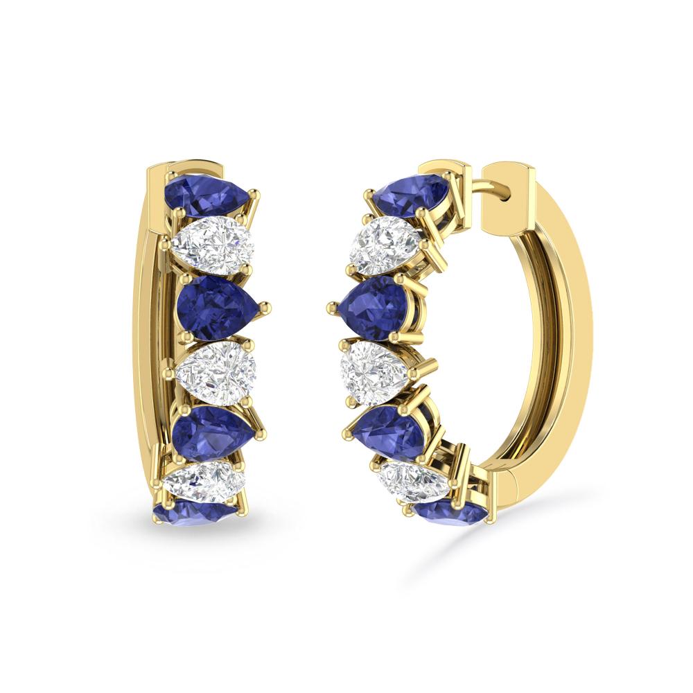 Yellow Gold - Tanzanite