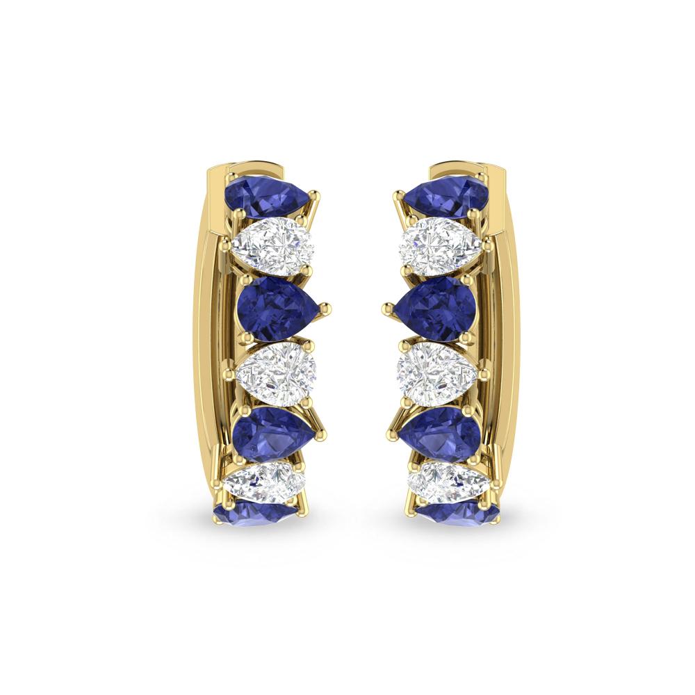 Yellow Gold - Tanzanite