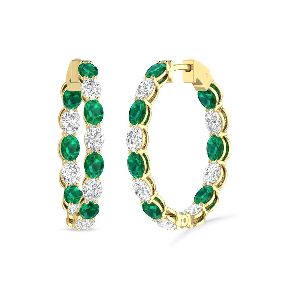 Yellow Gold - Emerald