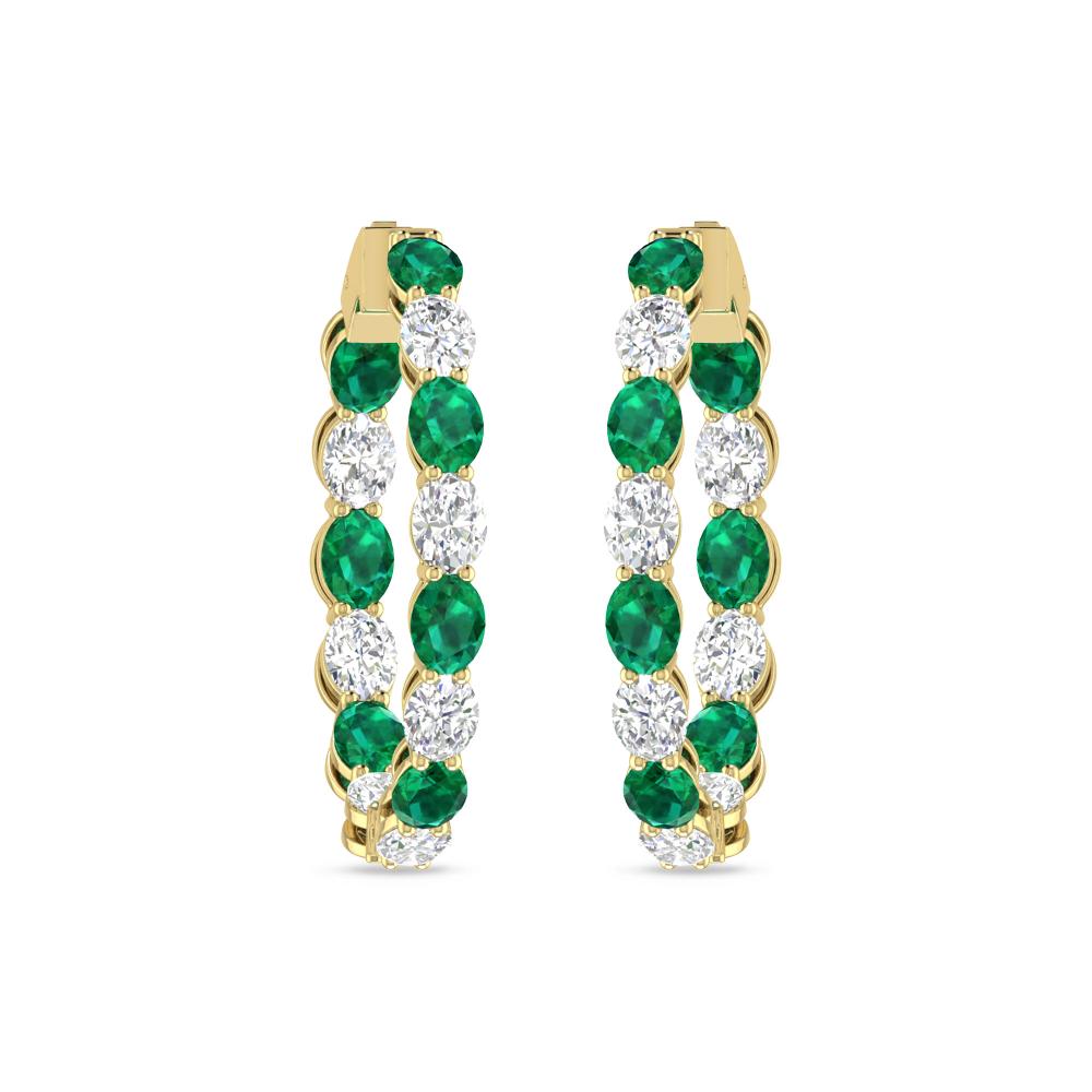 Yellow Gold - Emerald