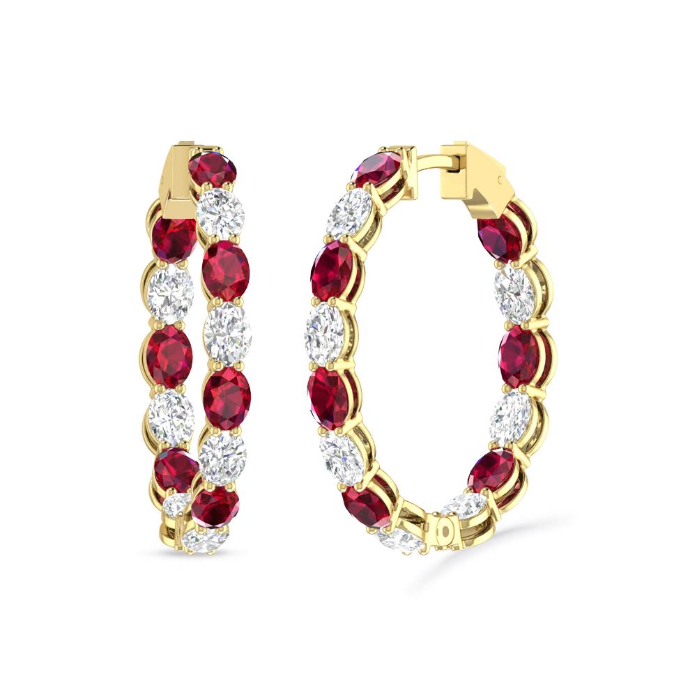 Yellow Gold - Ruby