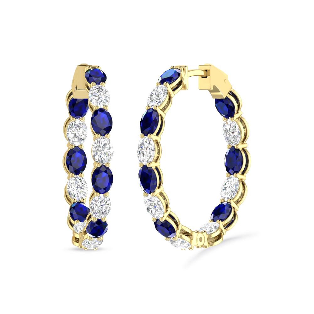 Yellow Gold - Sapphire