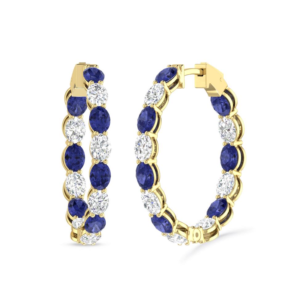 Yellow Gold - Tanzanite