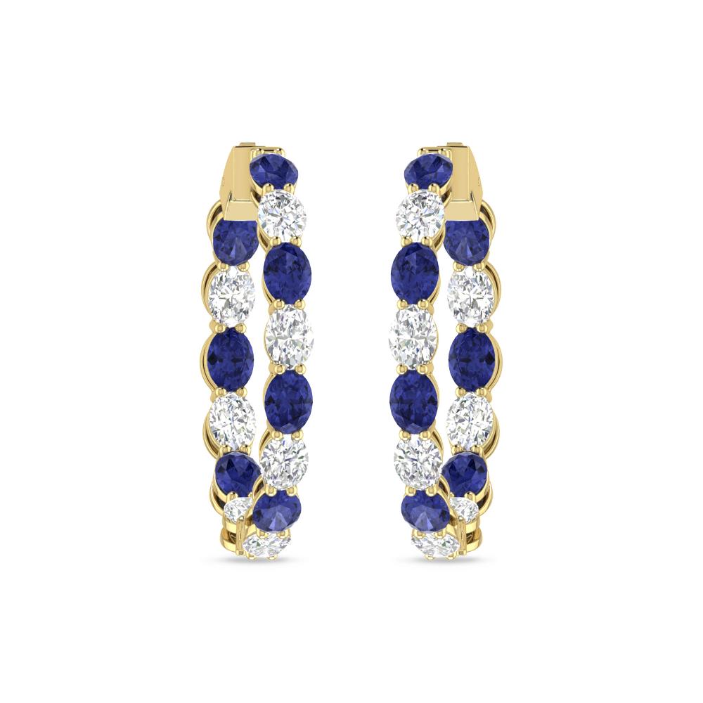 Yellow Gold - Tanzanite