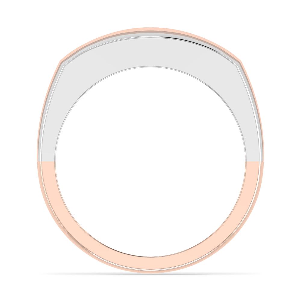 Rose Gold/White Gold - Round