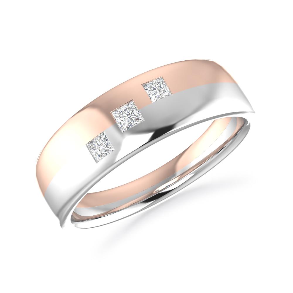 Rose Gold/White Gold - Princess