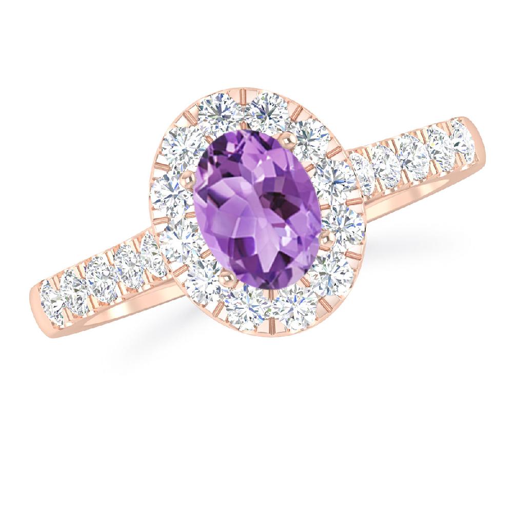 Rose Gold - Amethyst