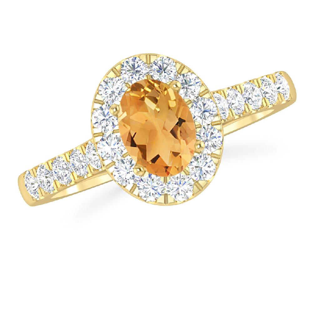 Yellow Gold - Citrine