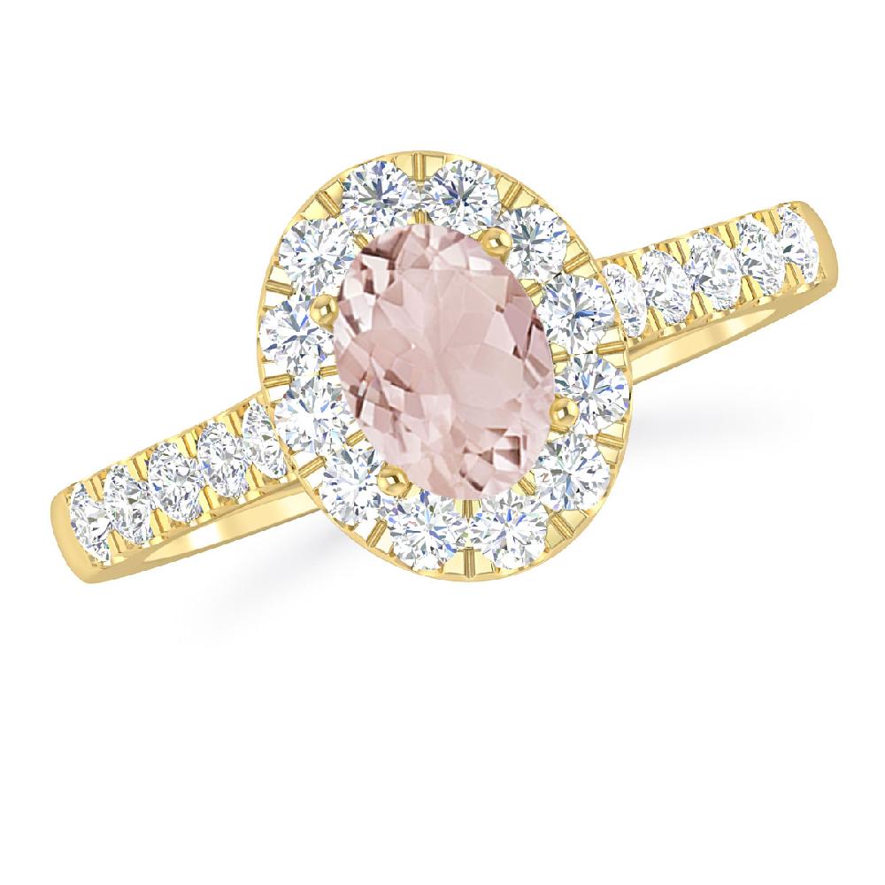 Yellow Gold - Morganite