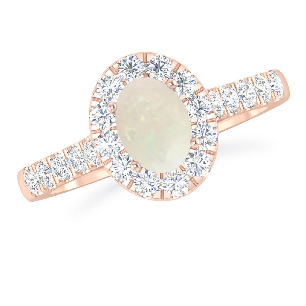 Rose Gold - Opal