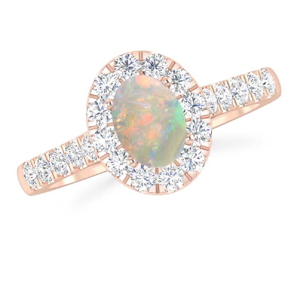 Rose Gold - Opal