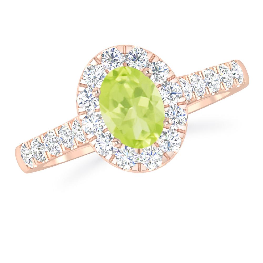 Rose Gold - Peridot