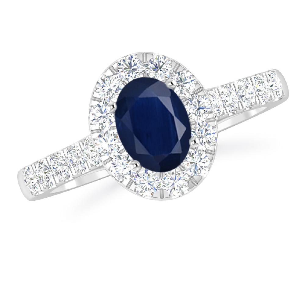 White Gold - Sapphire