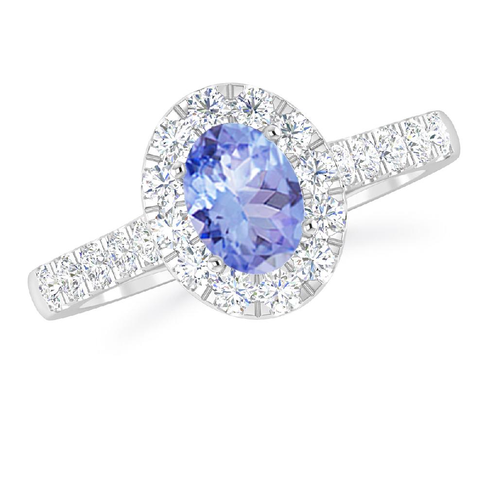 White Gold - Tanzanite