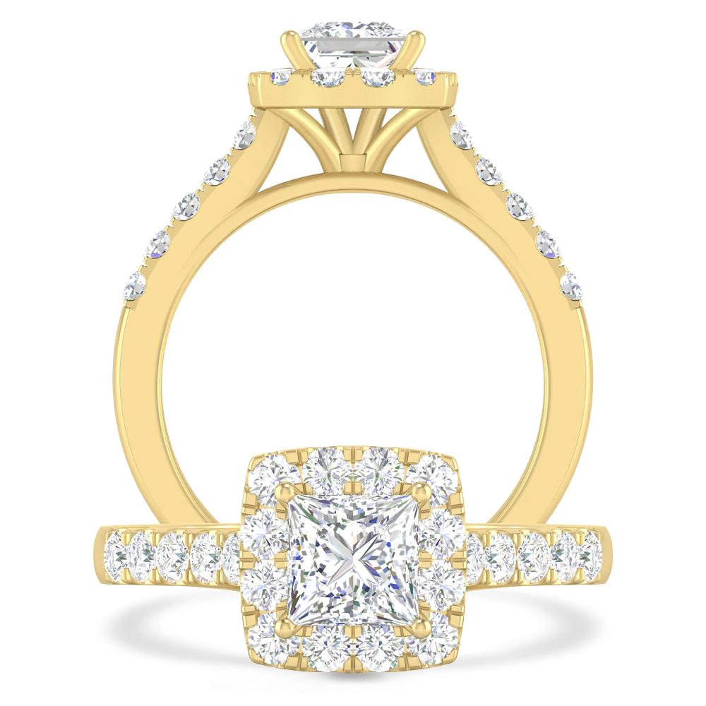 Yellow Gold - Diamond