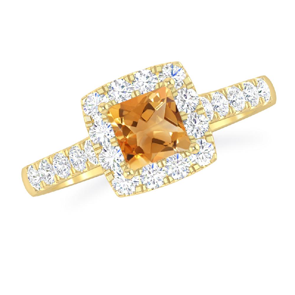 Yellow Gold - Citrine