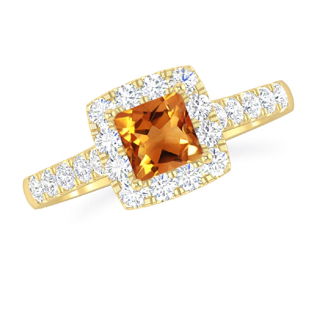 Yellow Gold - Citrine